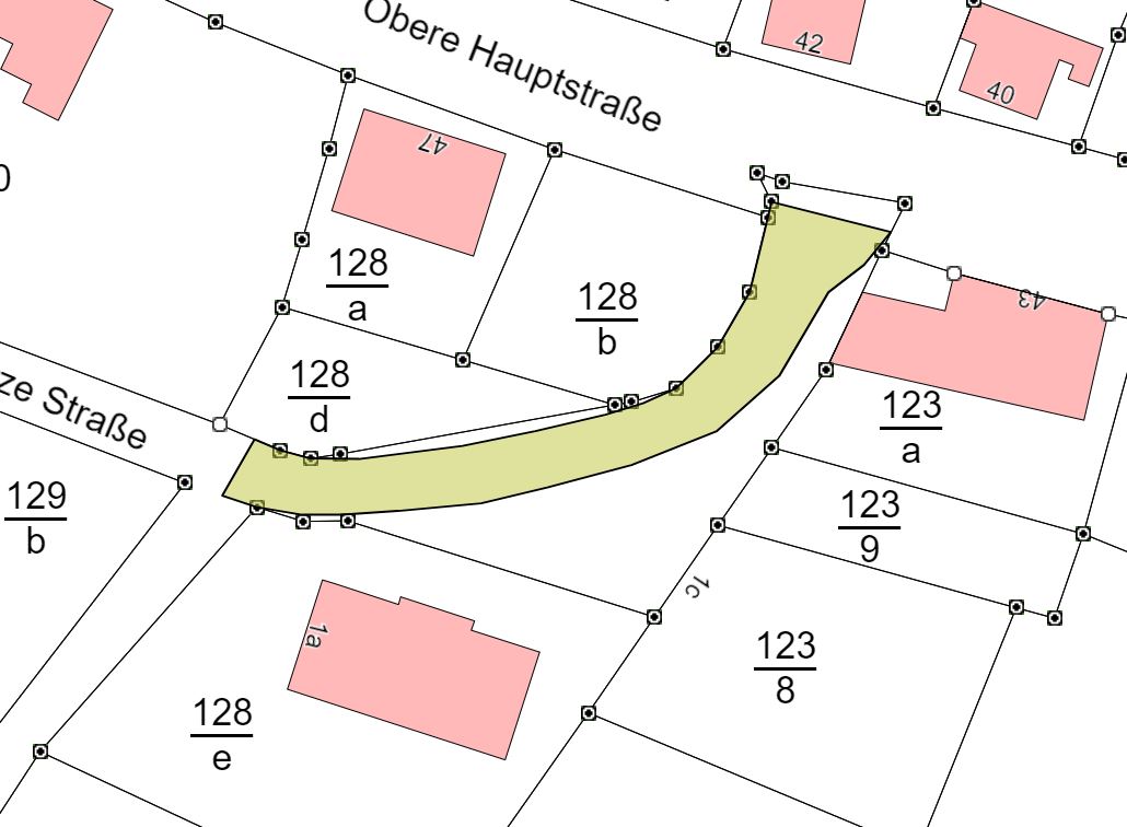 Lageplan Kurze Straße