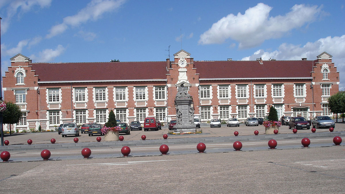 Rathaus in Sallaumines